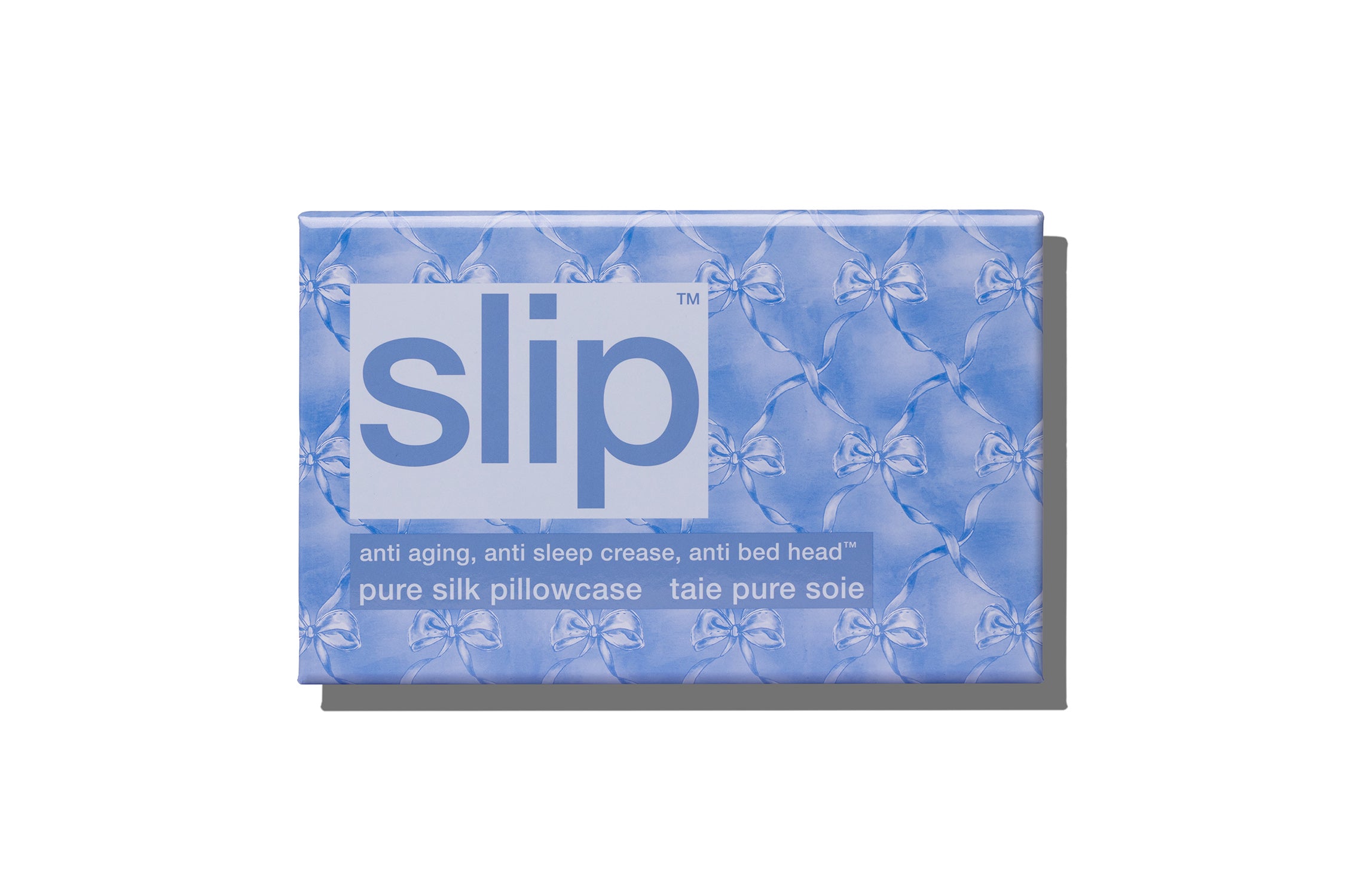 Slip Queen Zippered Bluebelle taie oreiller soie 51x76