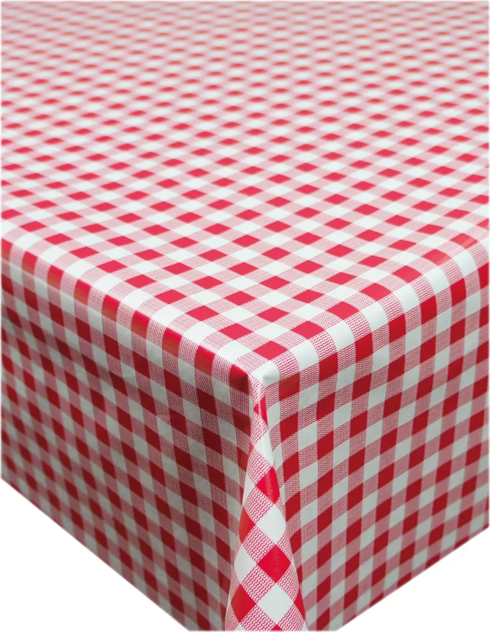Texpot Gartentischdecken nappe 80x80 cm carreaux rouges cirée