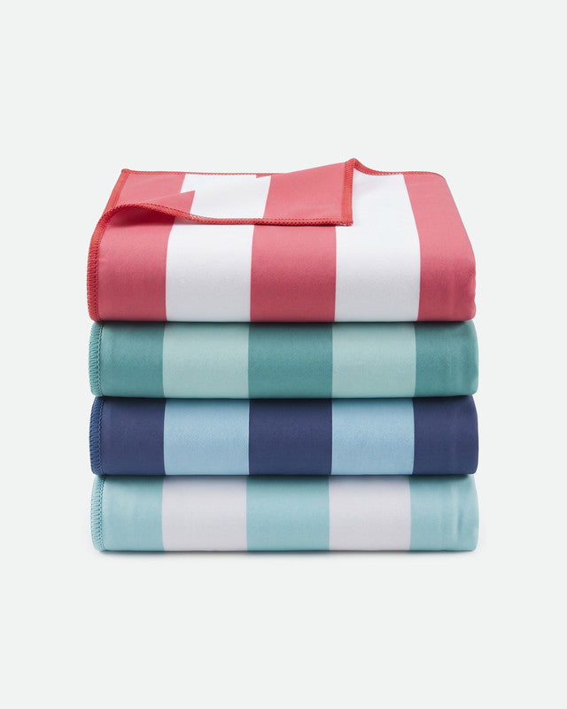 Utopia Bedding Towels serviette plage microfibre 32x71 lot 4 rayée