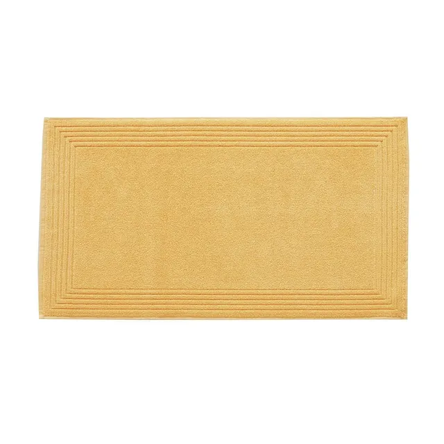 Lingorama tapis de bain 50x90 blanc coton éponge