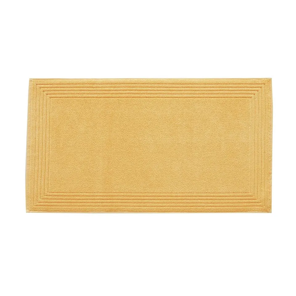 Lingorama tapis de bain 50x90 blanc coton éponge