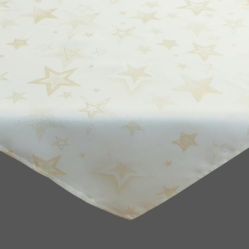 TEXPOT Chemin de table 40x140 cm ivoire Noël