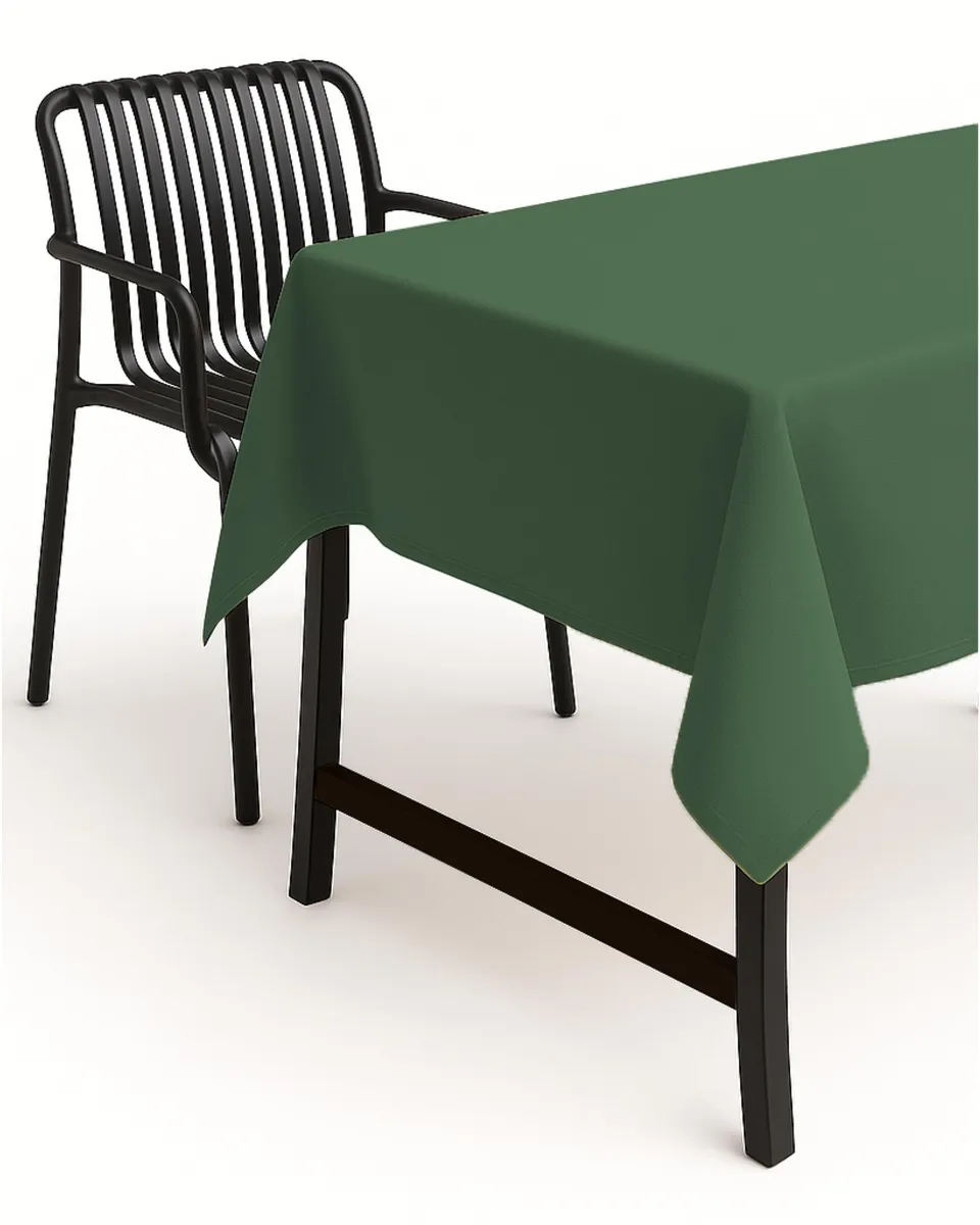 TEXPOT Gartentischdecken nappe jardin ronde 180 cm vert foncé