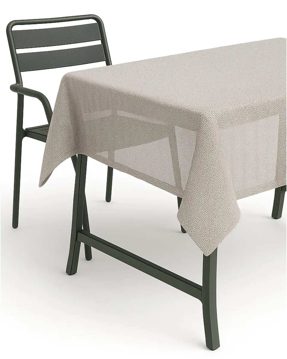 Texpot Gartentischdecken Nappe 130x160 Beige PVC