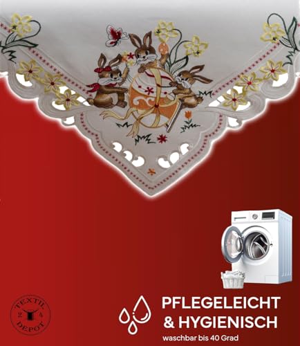 Texpot Tischläufer chemin de table 40x140 lapin Pâques
