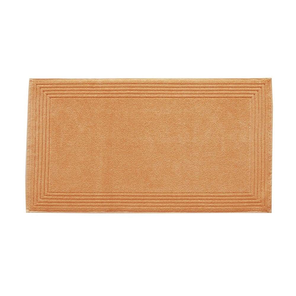 Lingorama tapis de bain 50x90 blanc coton éponge
