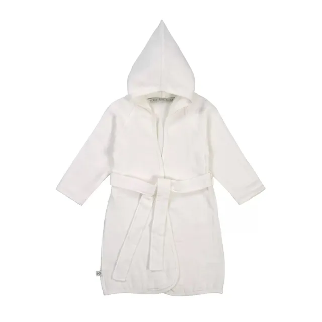 Promo Linge Peignoir bébé gaze coton blanc 2-3 ans