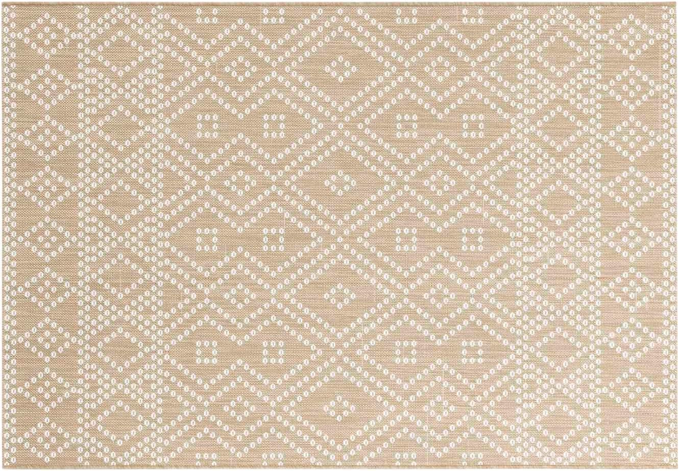 Promo Linge Tania Tapis Rectangle 120x170 cm Tissé Plat