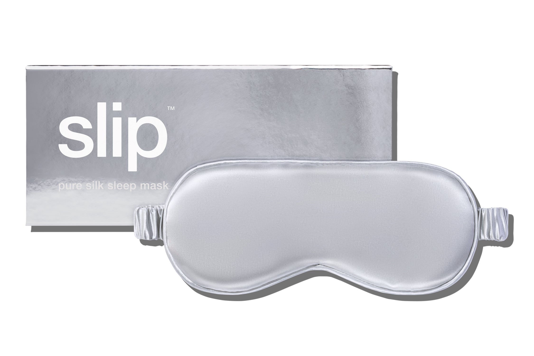 Slip Sleep Mask masque nuit Silver soie x1