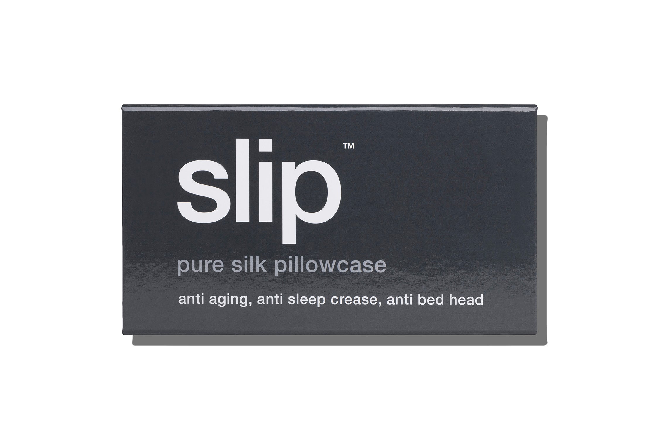 Slip King Zippered Pillowcase taie d’oreiller charcoal 51x91