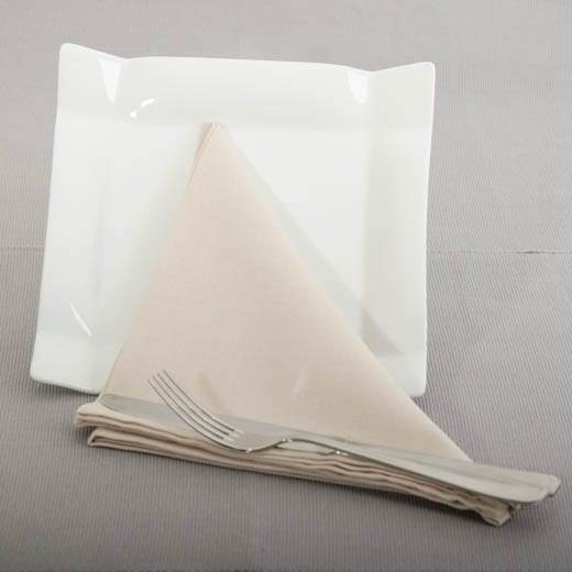 Coucke Cuisine Serviette de table 45x45 pur coton unie