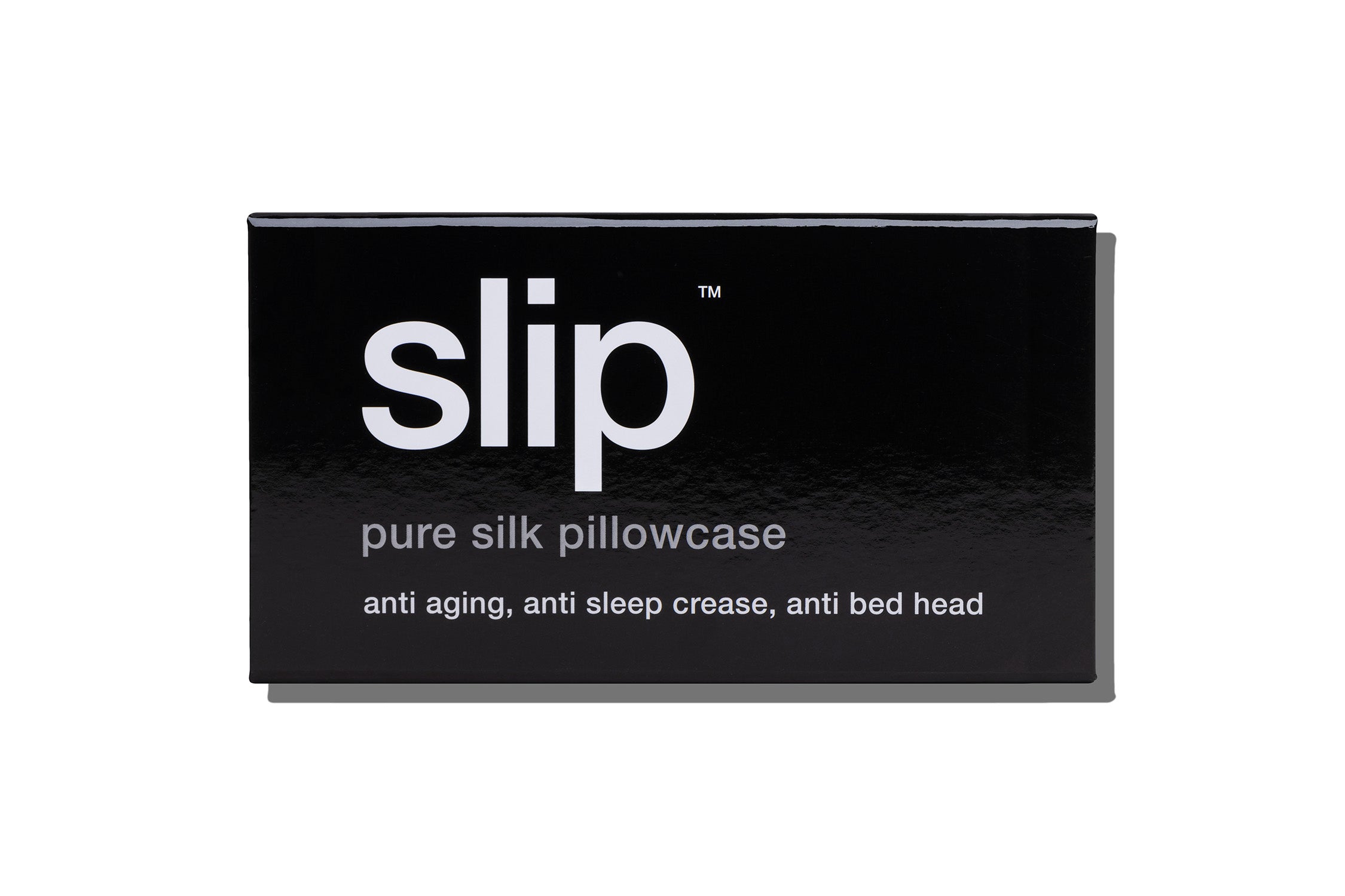 Slip King Zippered Pillowcase Black taie d'oreiller 51x91