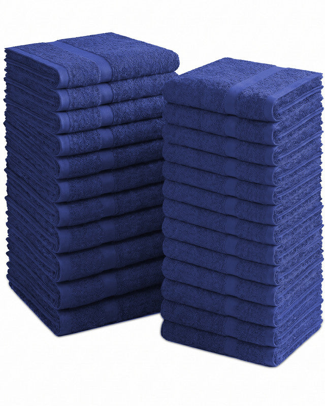 Utopia Bedding Towels Salon serviette coton blanc lot 24