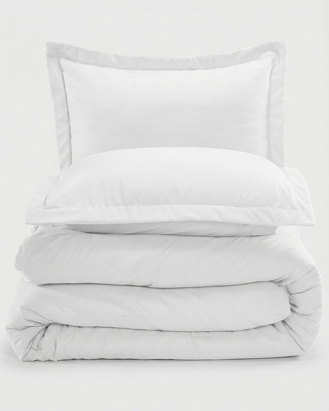 Utopia Bedding Comforters Parure couette Queen grise 3p