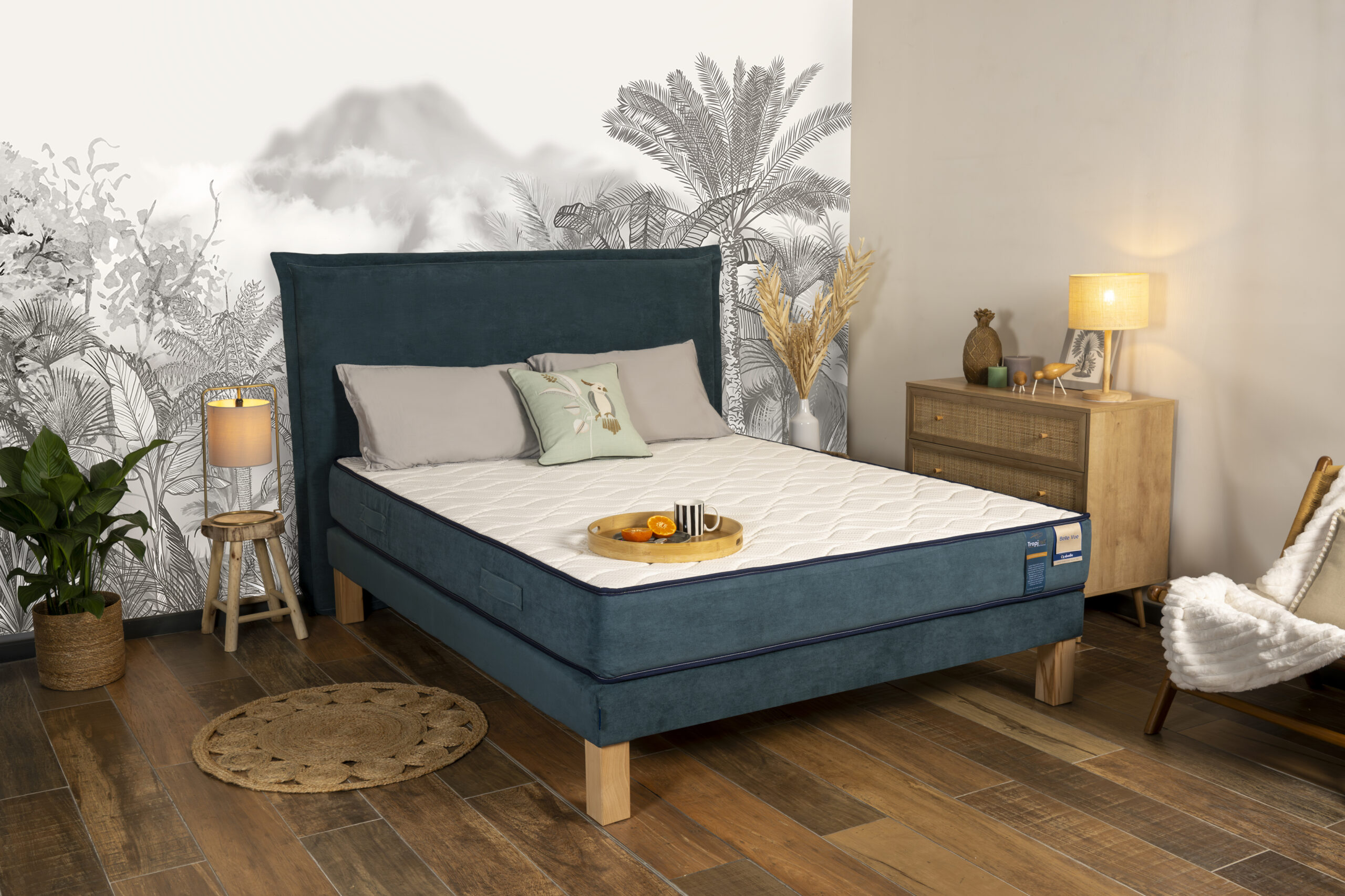ABADIE Horizon Belle Vue matelas latex 22 cm ferme