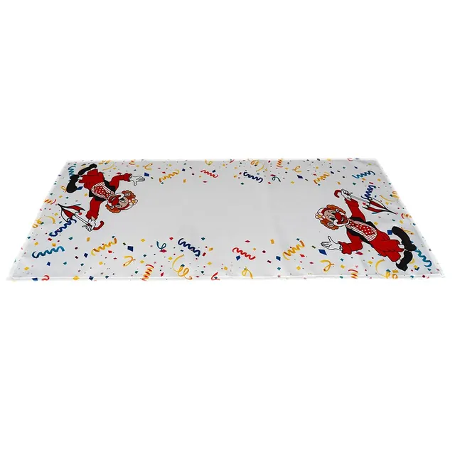 TEXPOT Tischläufer Chemin de table clown 40x90 cm blanc