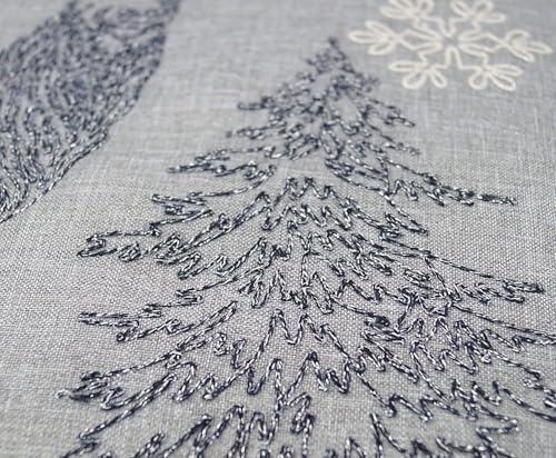 TEXPOT Tischläufer chemin de table 40x175 broderie élan Noël