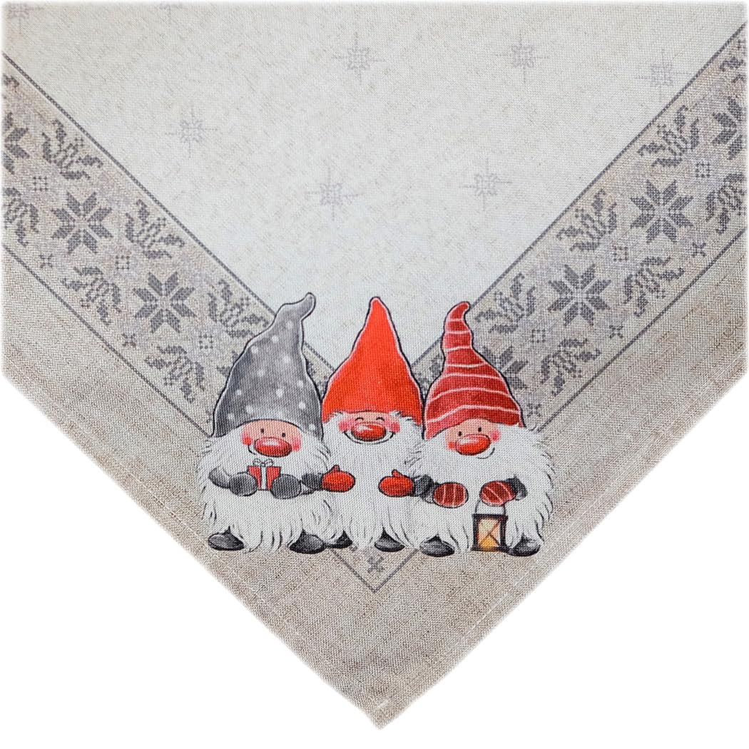TEXPOT Tischläufer lutin chemin de table 140x40 cm Noël