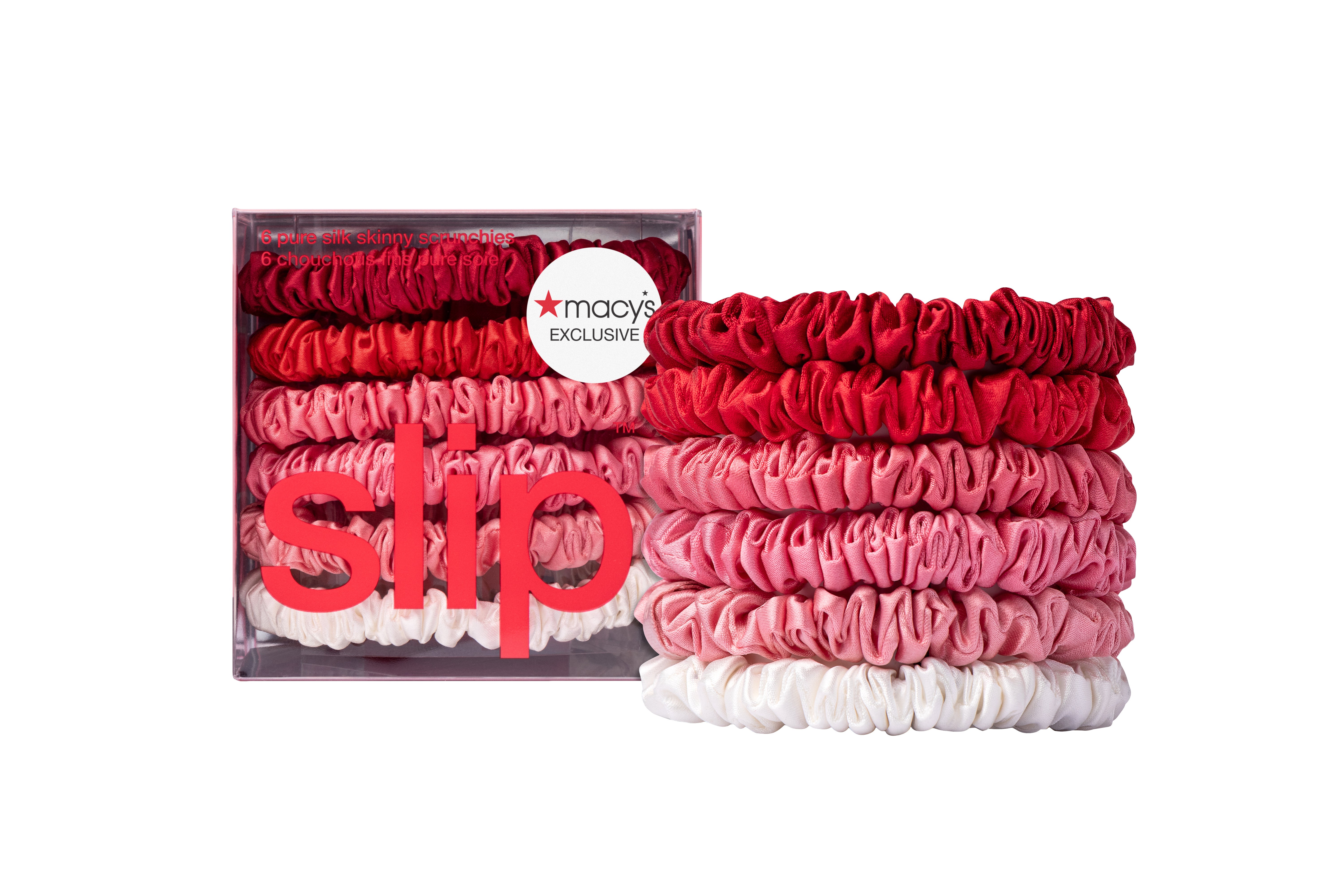 Slip Skinny Scrunchies chouchou soie strawberry sundae 6