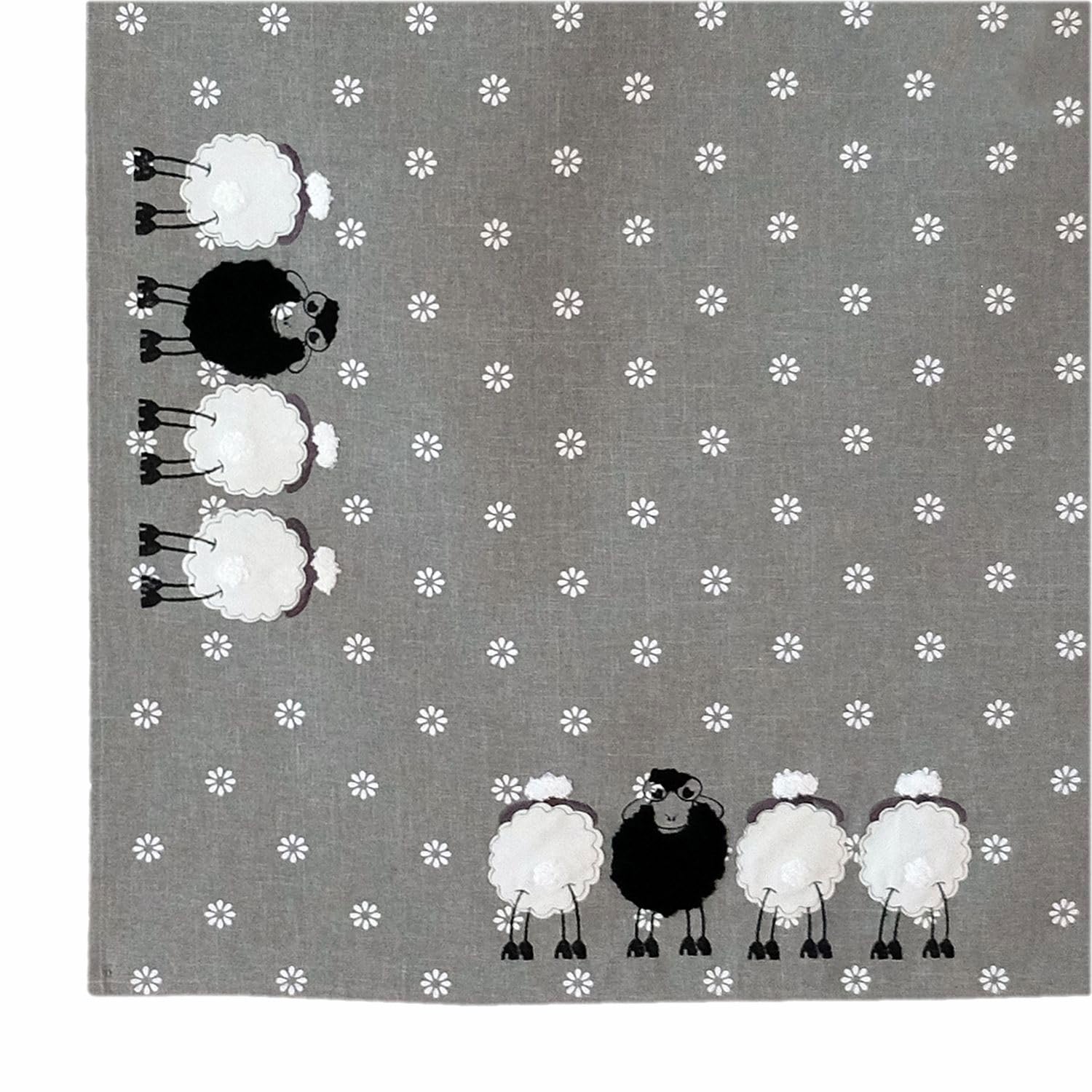 TEXPOT Tischläufer chemin de table 40x140 mouton Pâques
