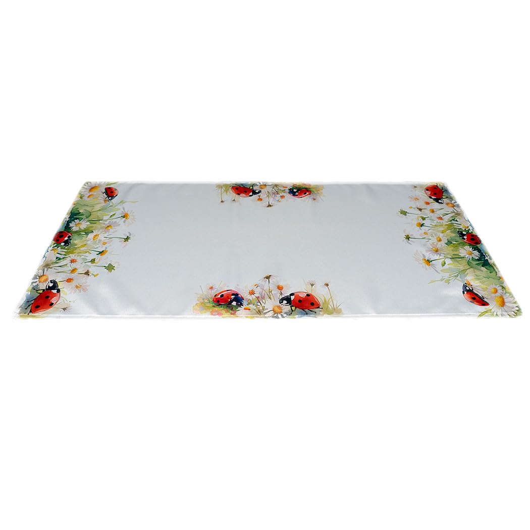 Texpot Tischläufer chemin de table coccinelles 40x110 cm