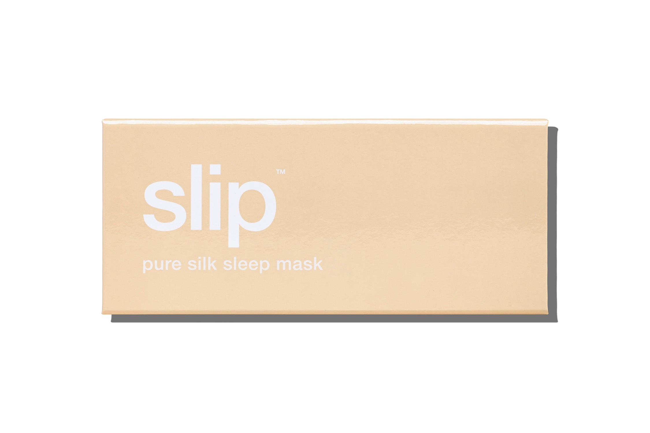 Slip Silk Sleep Mask masque nuit caramel soie