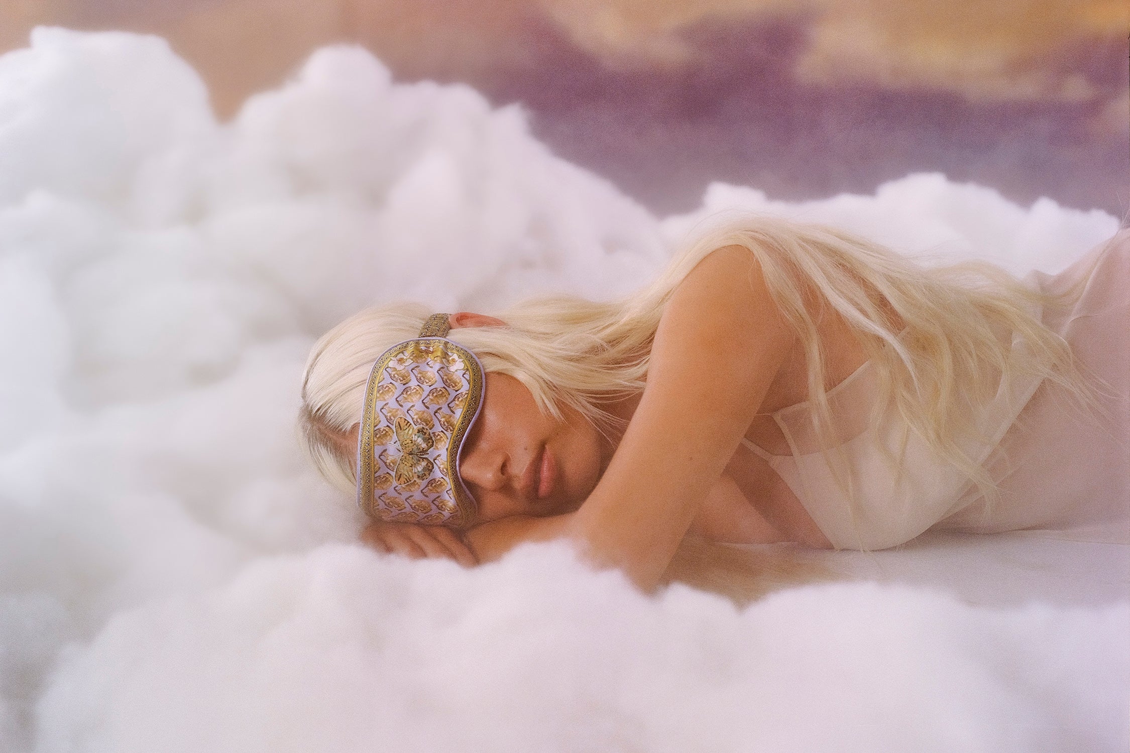 Slip Sleep Mask masque de nuit verseau soie
