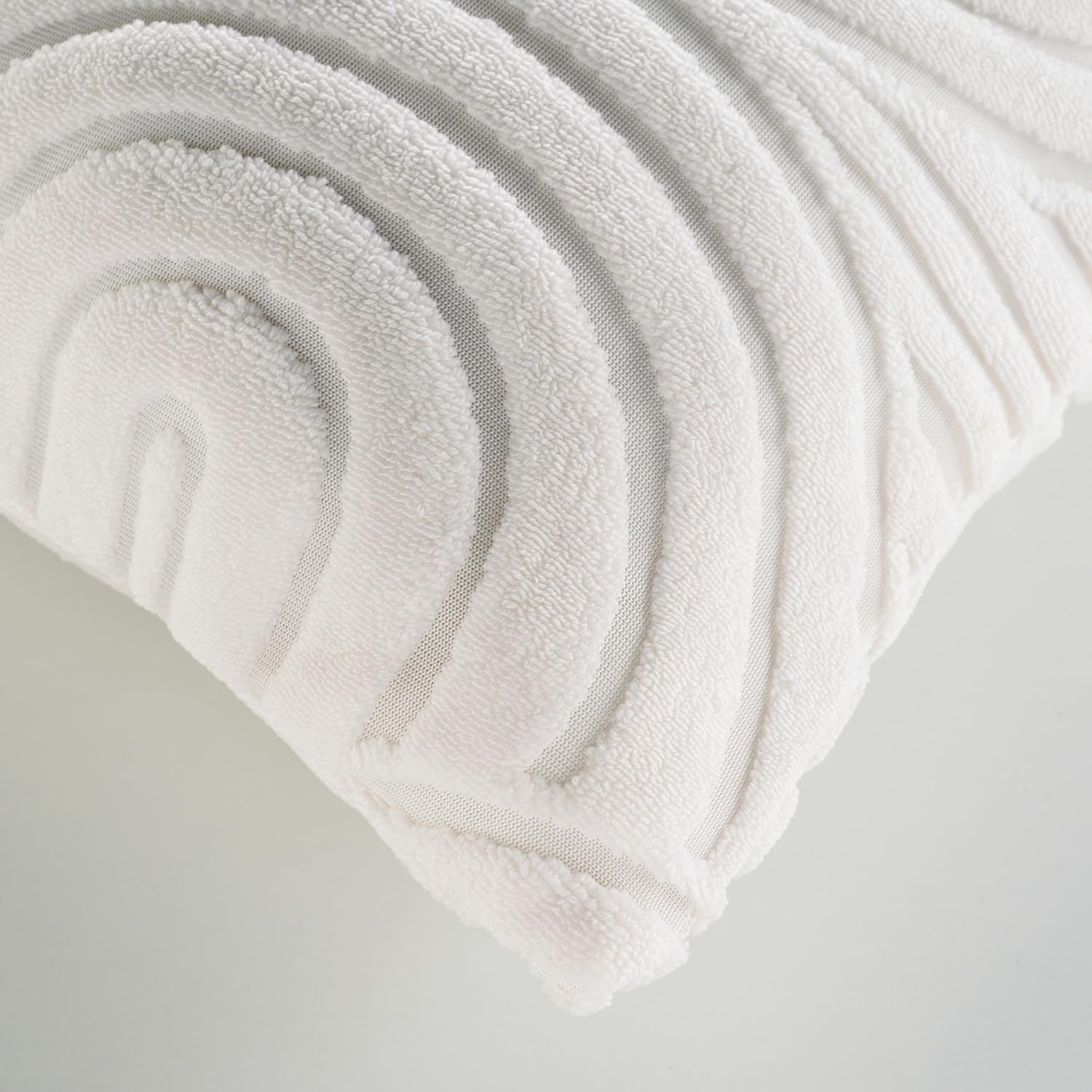 Promo Linge Solly housse coussin + encart 40x40 cm