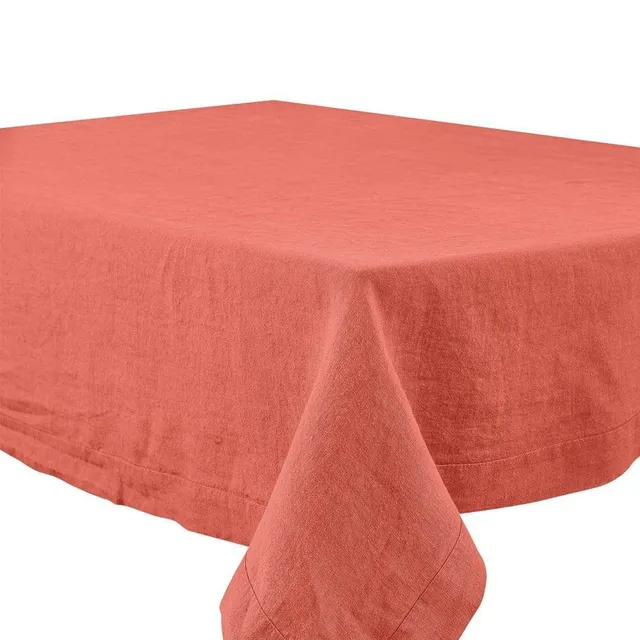 Lingorama Nais Nappe rectangle 170x250 lin argile