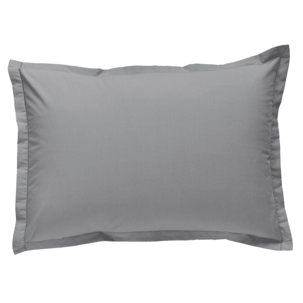 Lingorama Taie doreiller 50x70 percale coton blanc