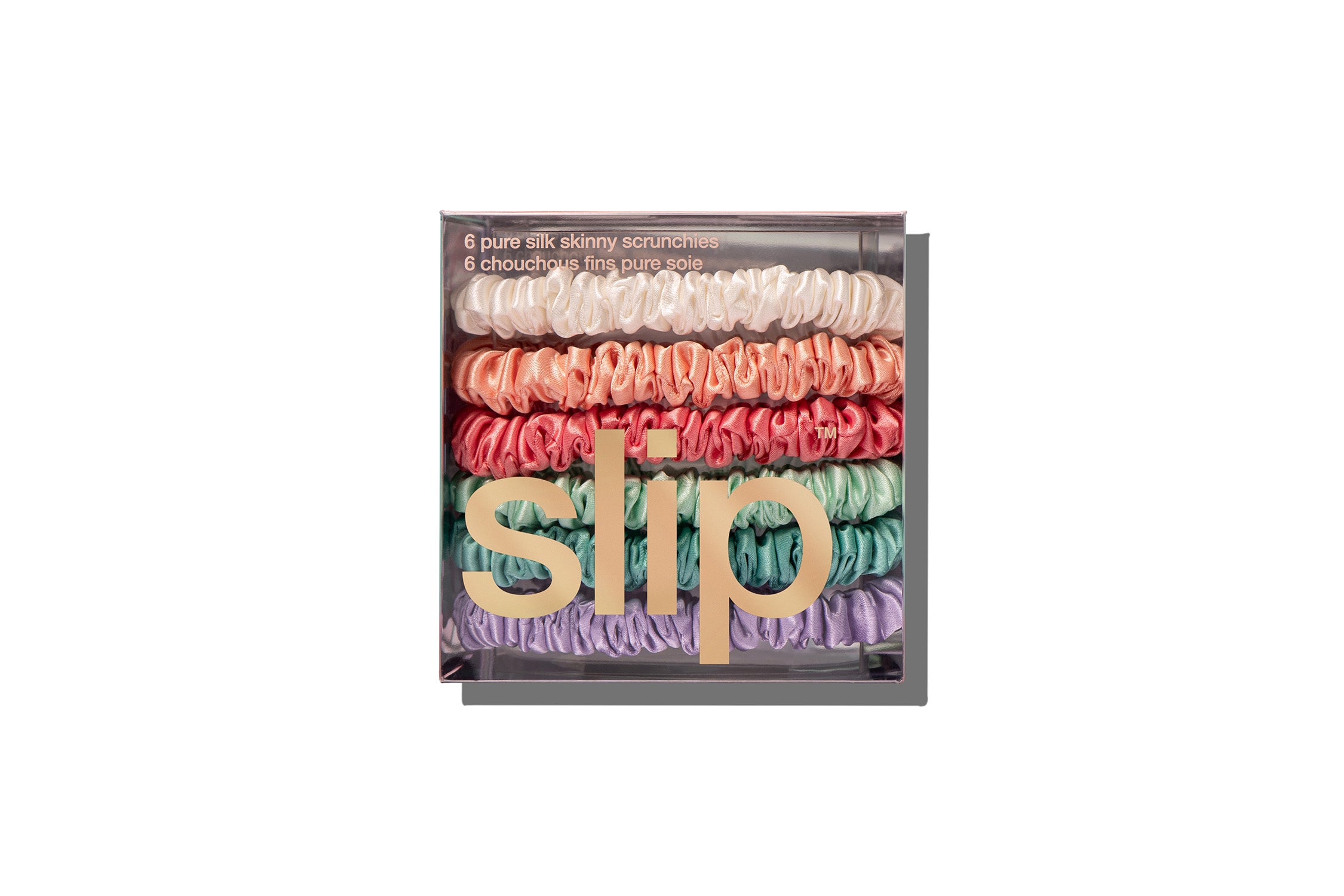 Slip Skinny Scrunchies chouchou soie Sprinkles lot 6