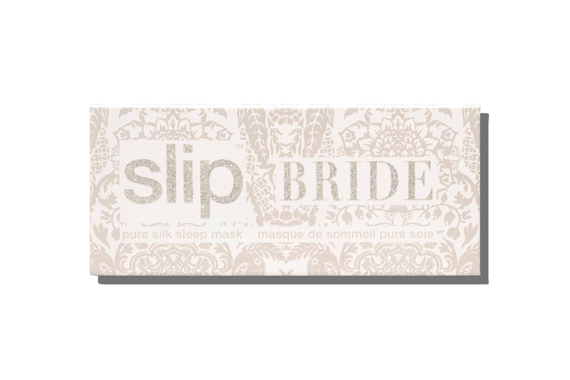 Slip Sleep Mask Masque de Nuit Bride Blanc Soie