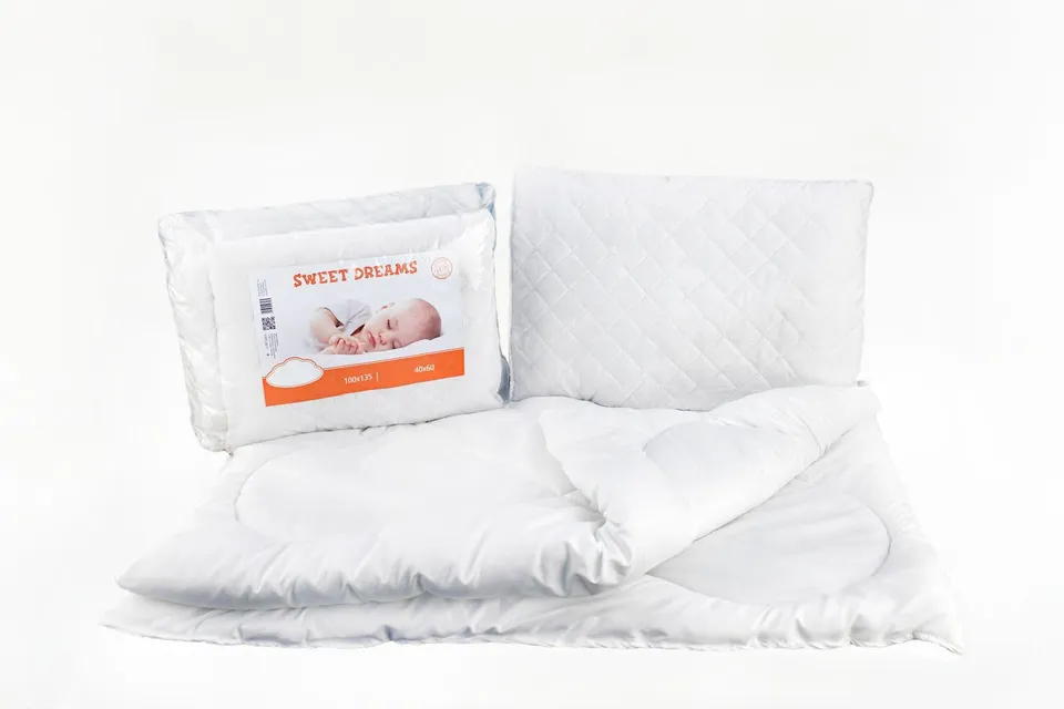 TEXPOT Kinderbettwäsche parure lit enfant blanc 100x135