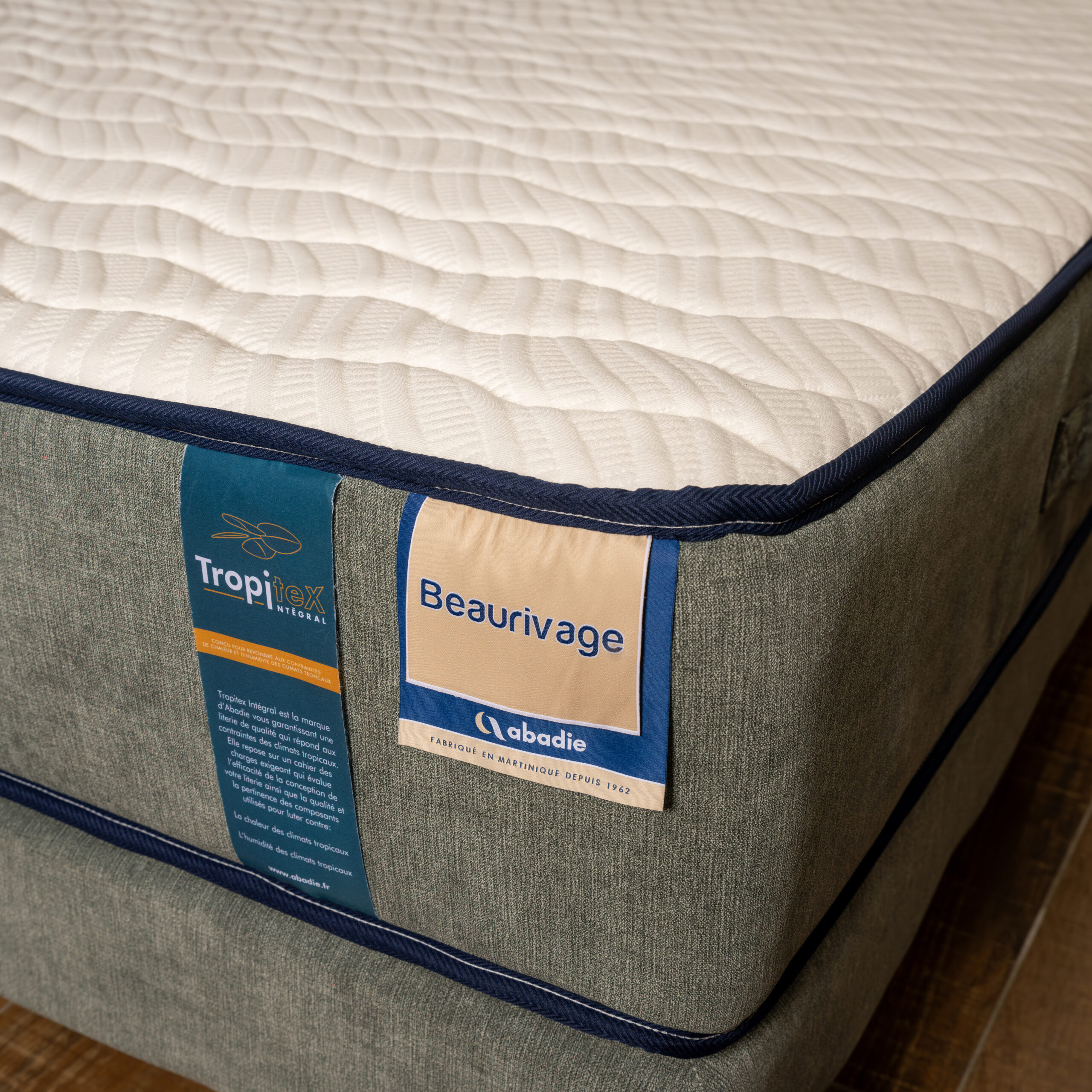 ABADIE Horizon Beaurivage matelas ressorts ferme 26 cm