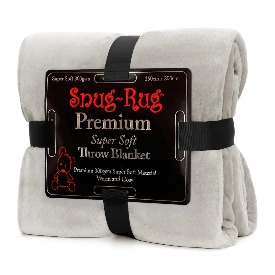 Snug Snug-Rug Premium Throw 150x200 couverture polaire gris