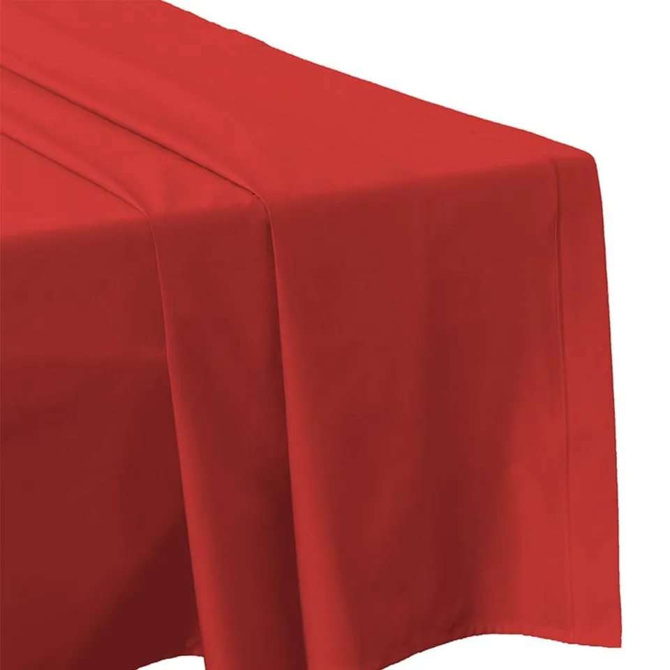 Lingorama Linge de lit Drap plat percale 270x300 uni coton