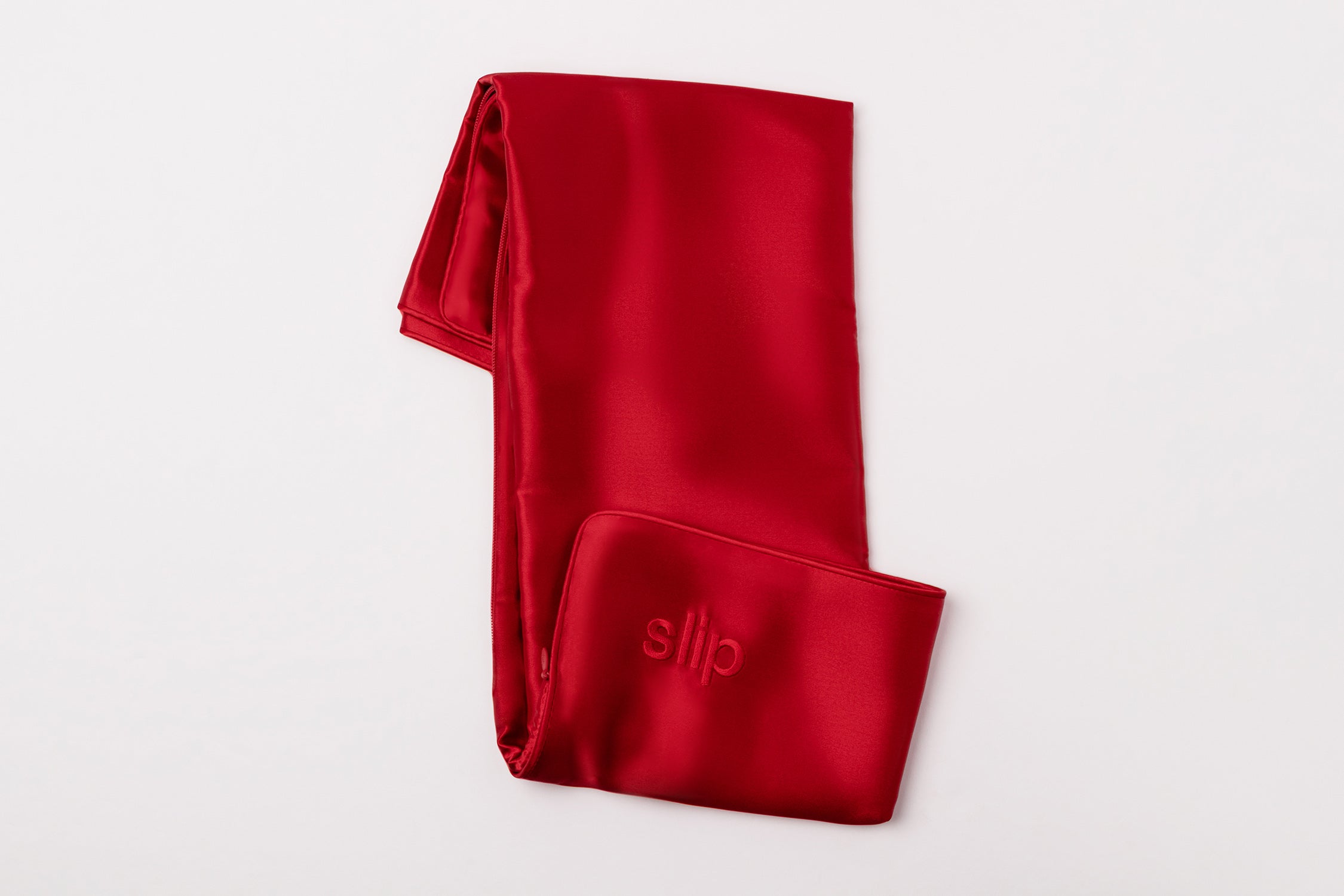 Slip Queen Zippered Pillowcase Scarlet taie d'oreiller 51x76