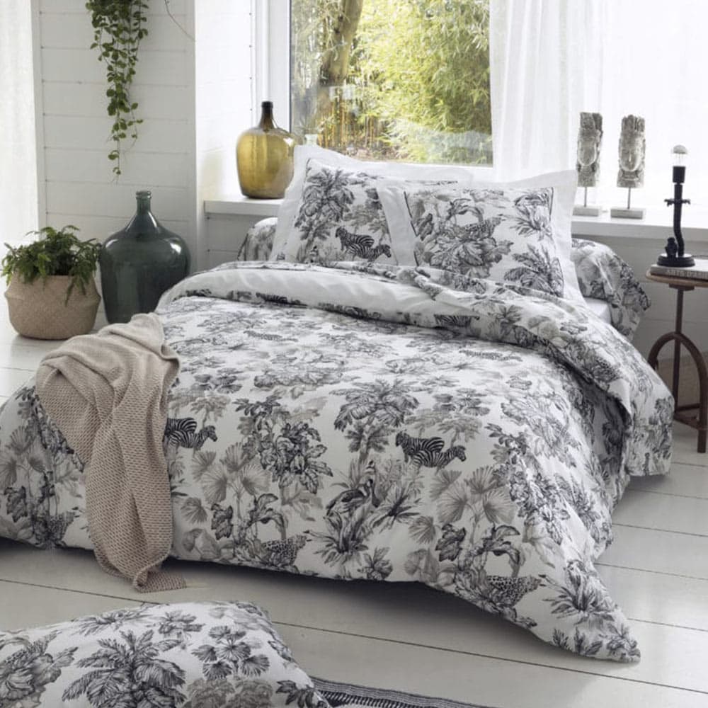 Tradilinge Savane Taie Traversin 200 Satin Blanc
