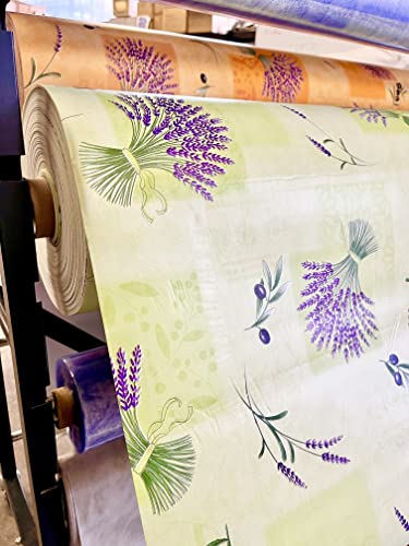 Promo Linge Bulgomme protège table vert 140x350 cm