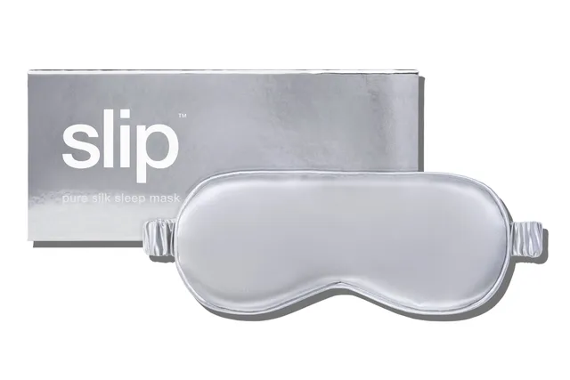 Slip Sleep Mask masque nuit Silver soie x1