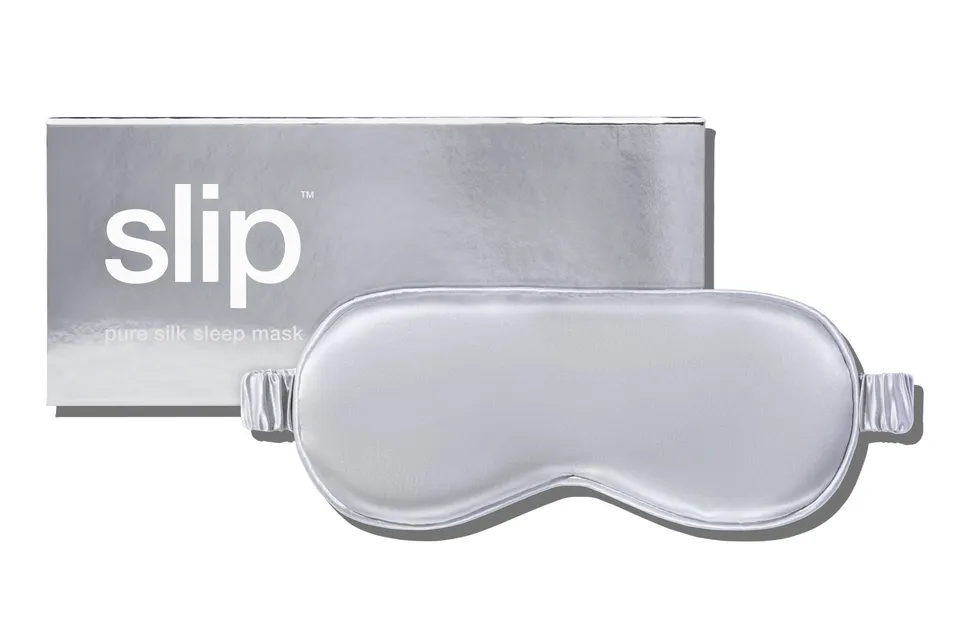 Slip Sleep Mask masque nuit Silver soie x1