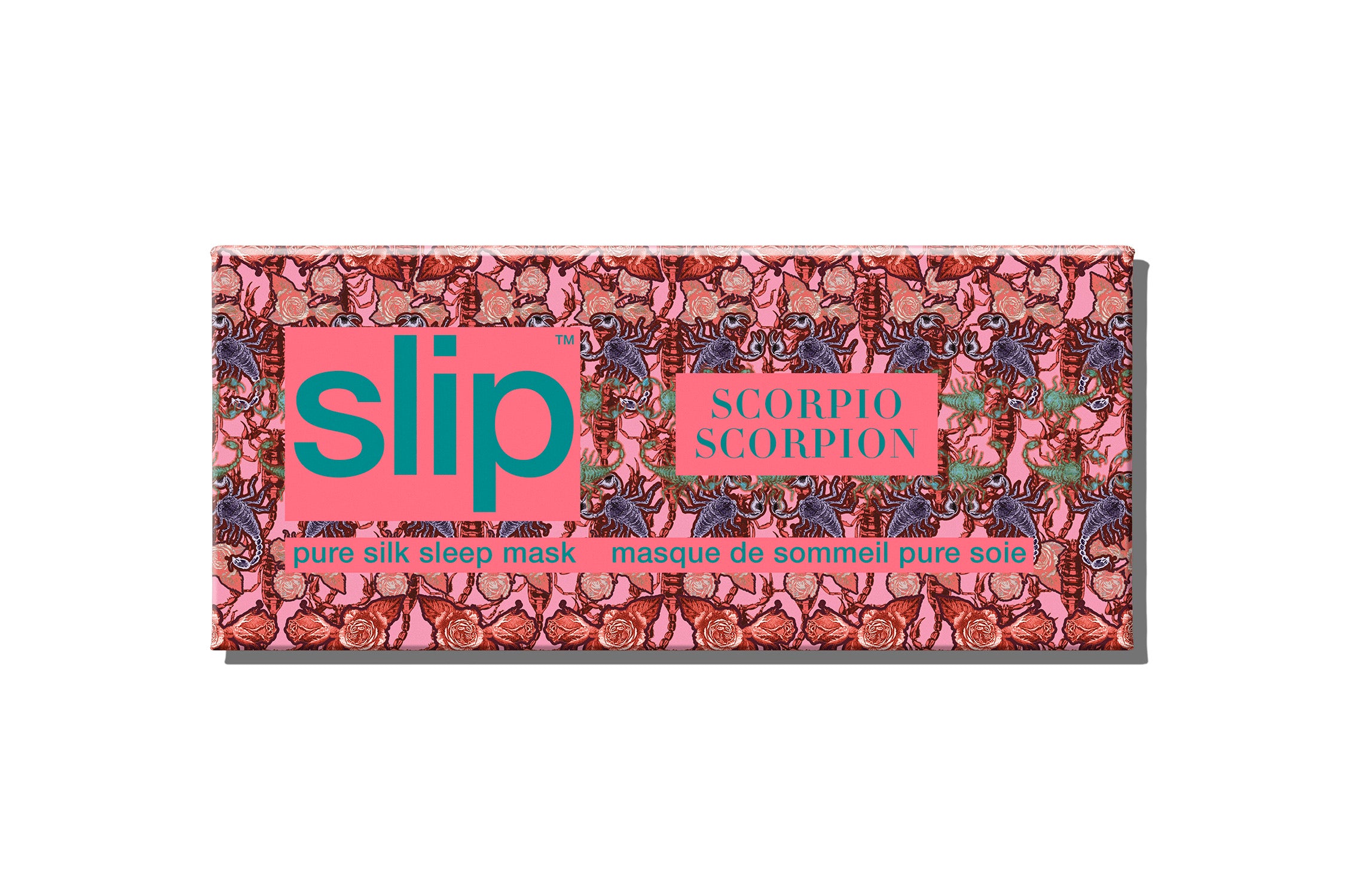 Slip Sleep Mask masque de nuit scorpion soie