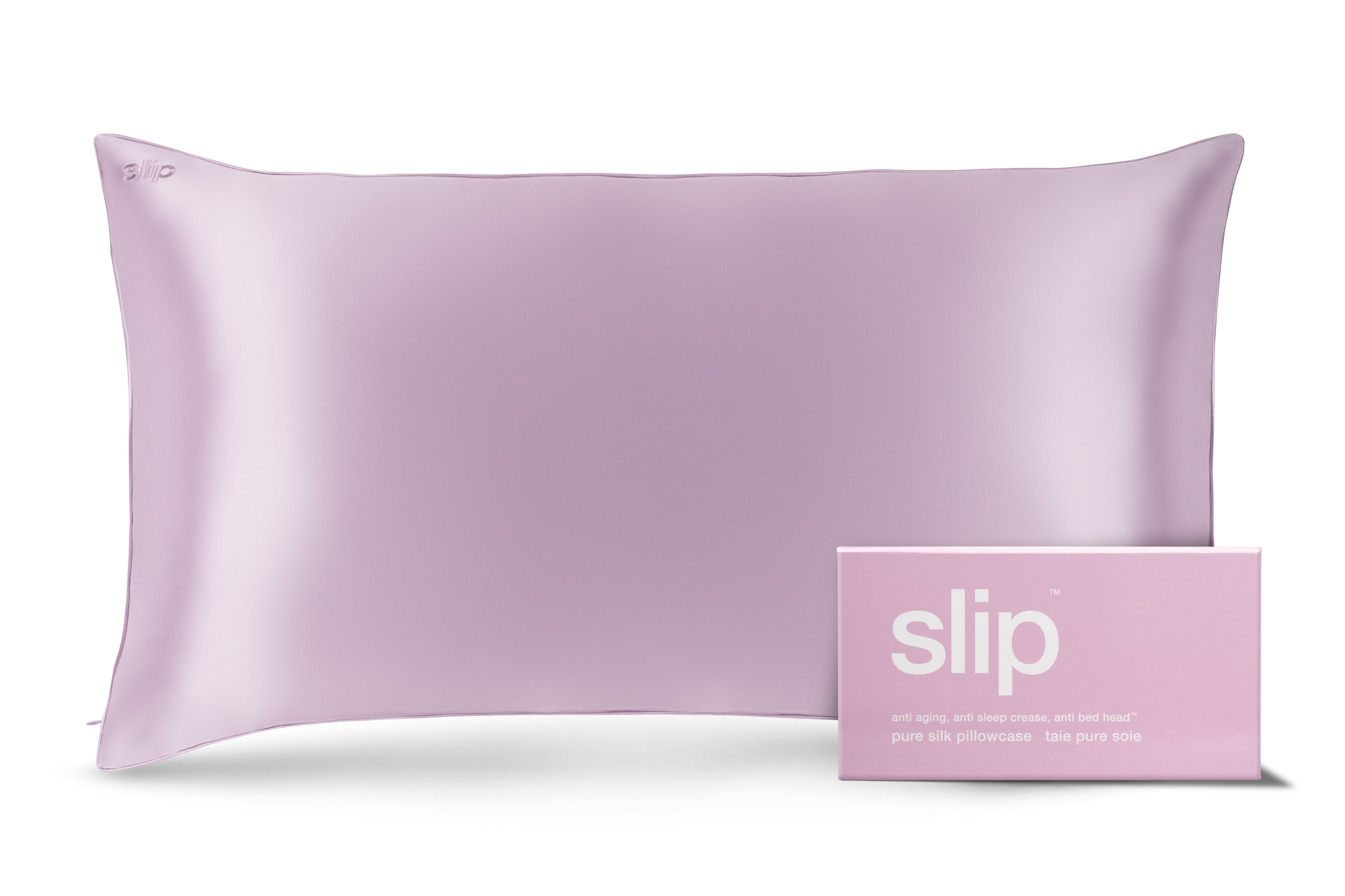 Slip King Zippered Pillowcase taie oreiller soie Wildflower 51x91