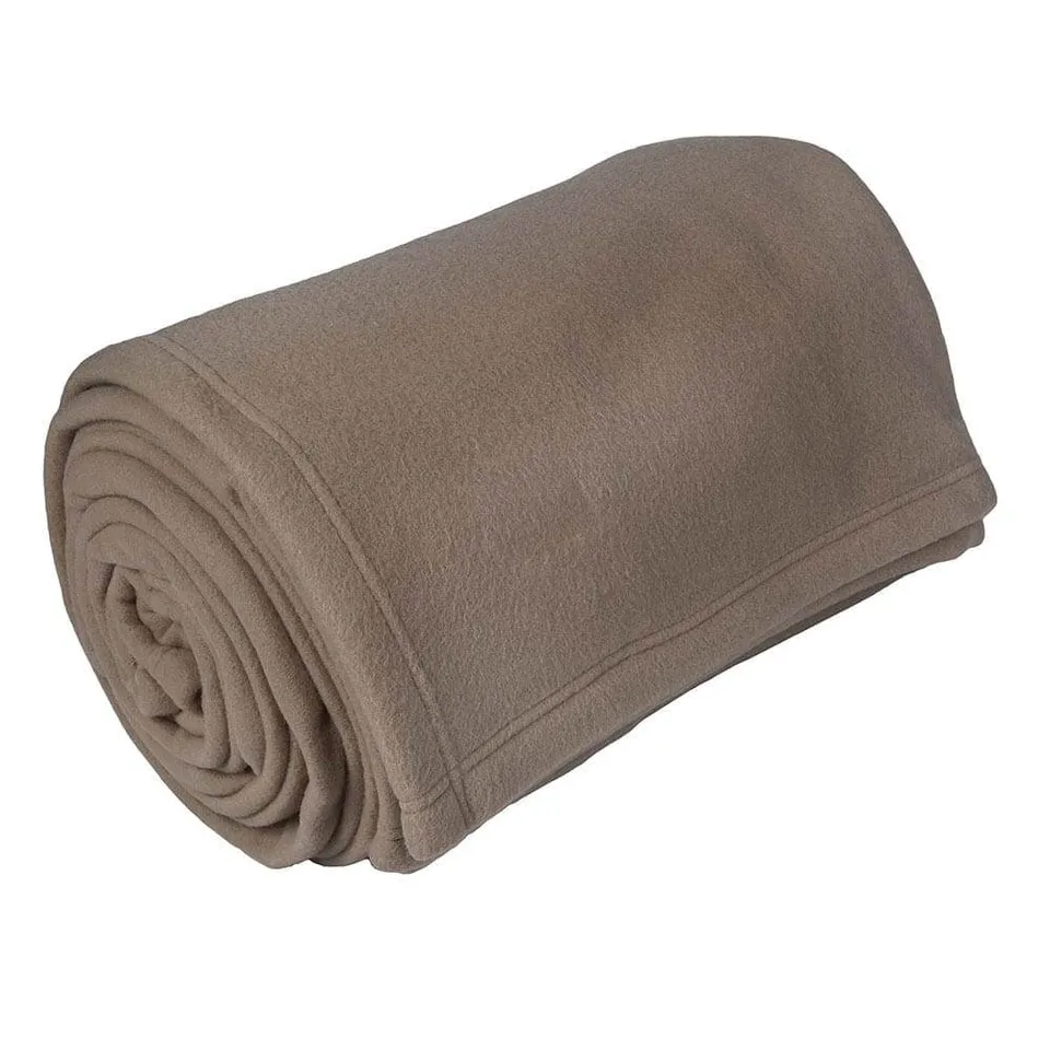 Toison d'Or couverture polaire polyester 350g sable 220x240