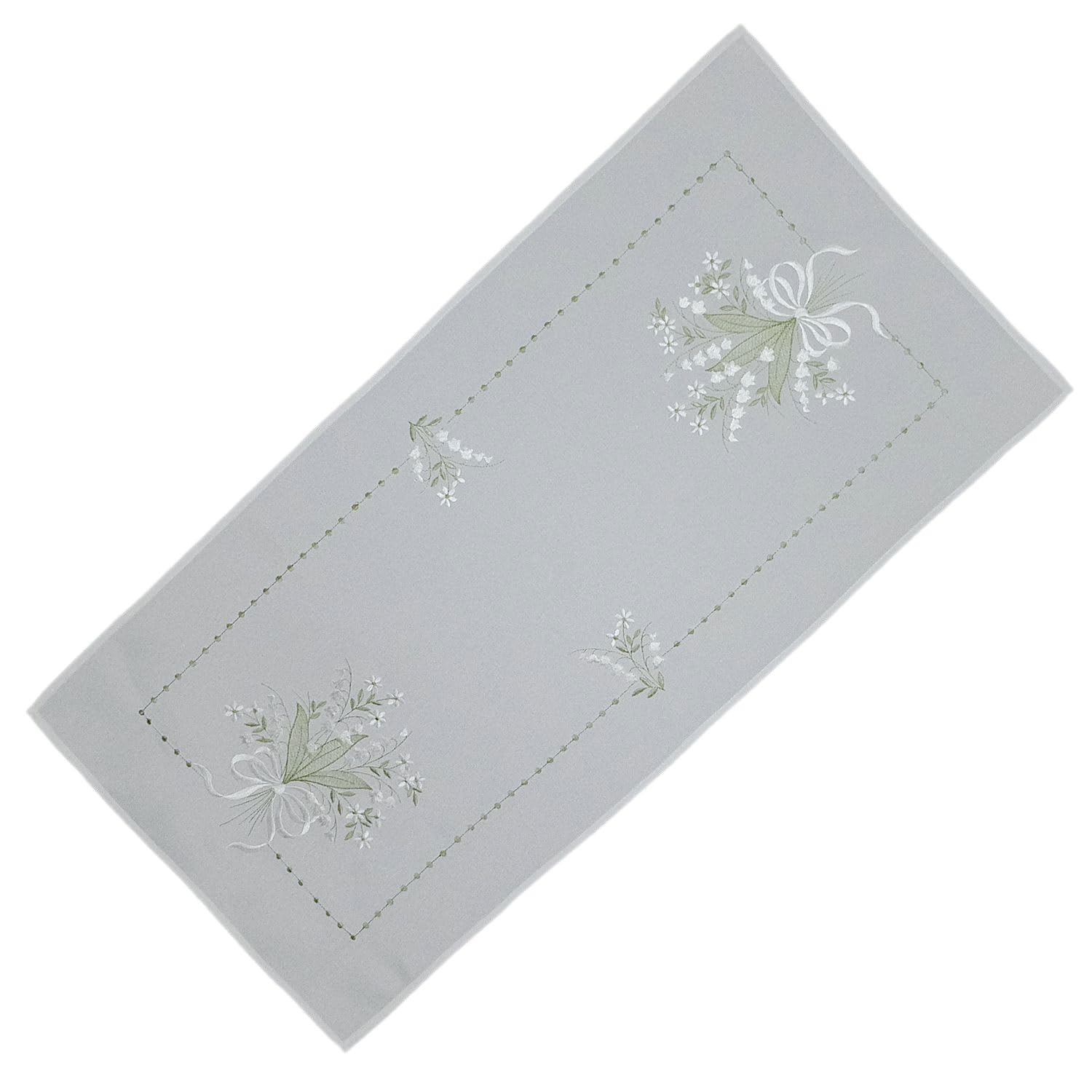 TEXPOT Tischläufer chemin de table 40 x 140 cm muguet