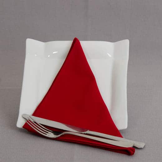 Coucke Cuisine Serviette de table 45x45 pur coton unie
