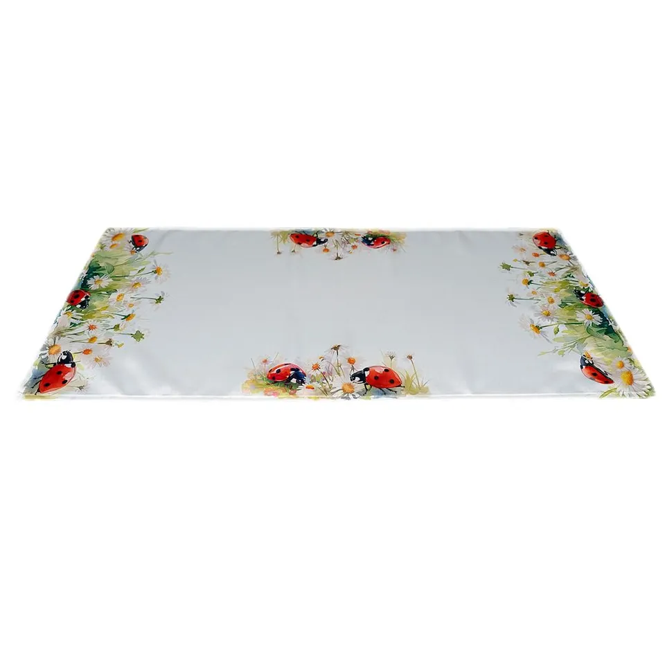 Texpot Tischläufer chemin de table coccinelles 40x90 cm