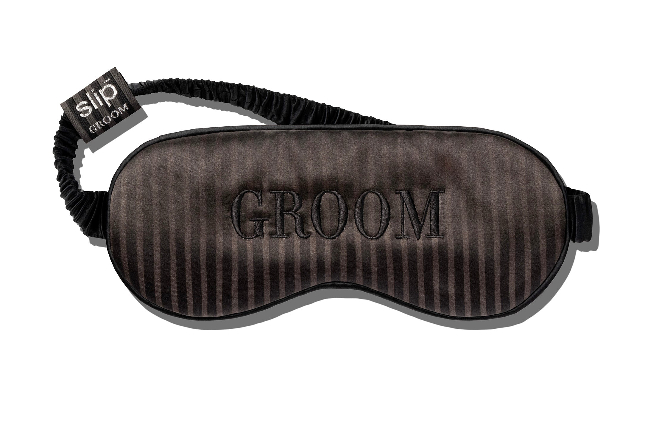 Slip Sleep Mask masque de nuit soie Groom noir