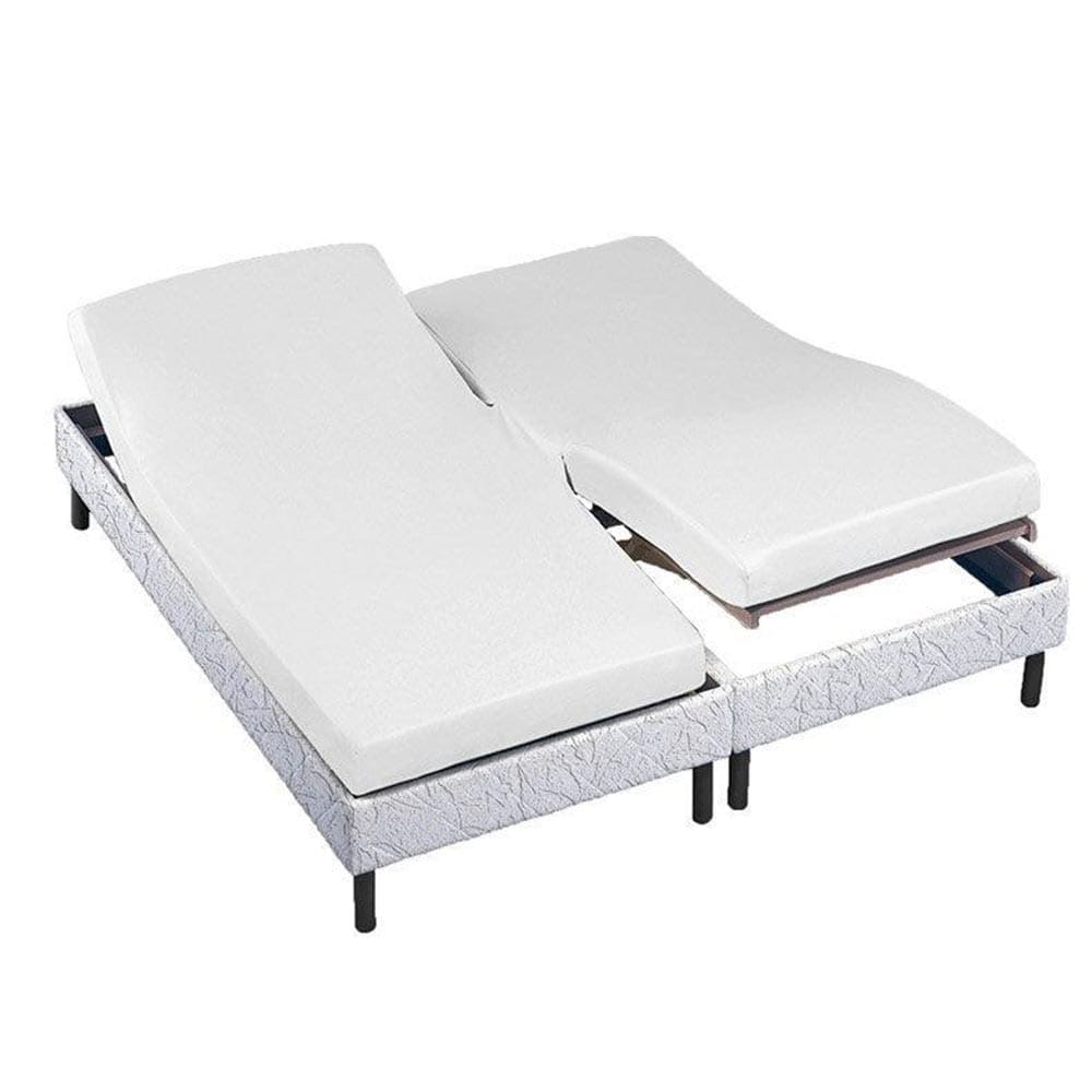 Lingorama Linge de lit drap housse 2x80x200 percale coton uni