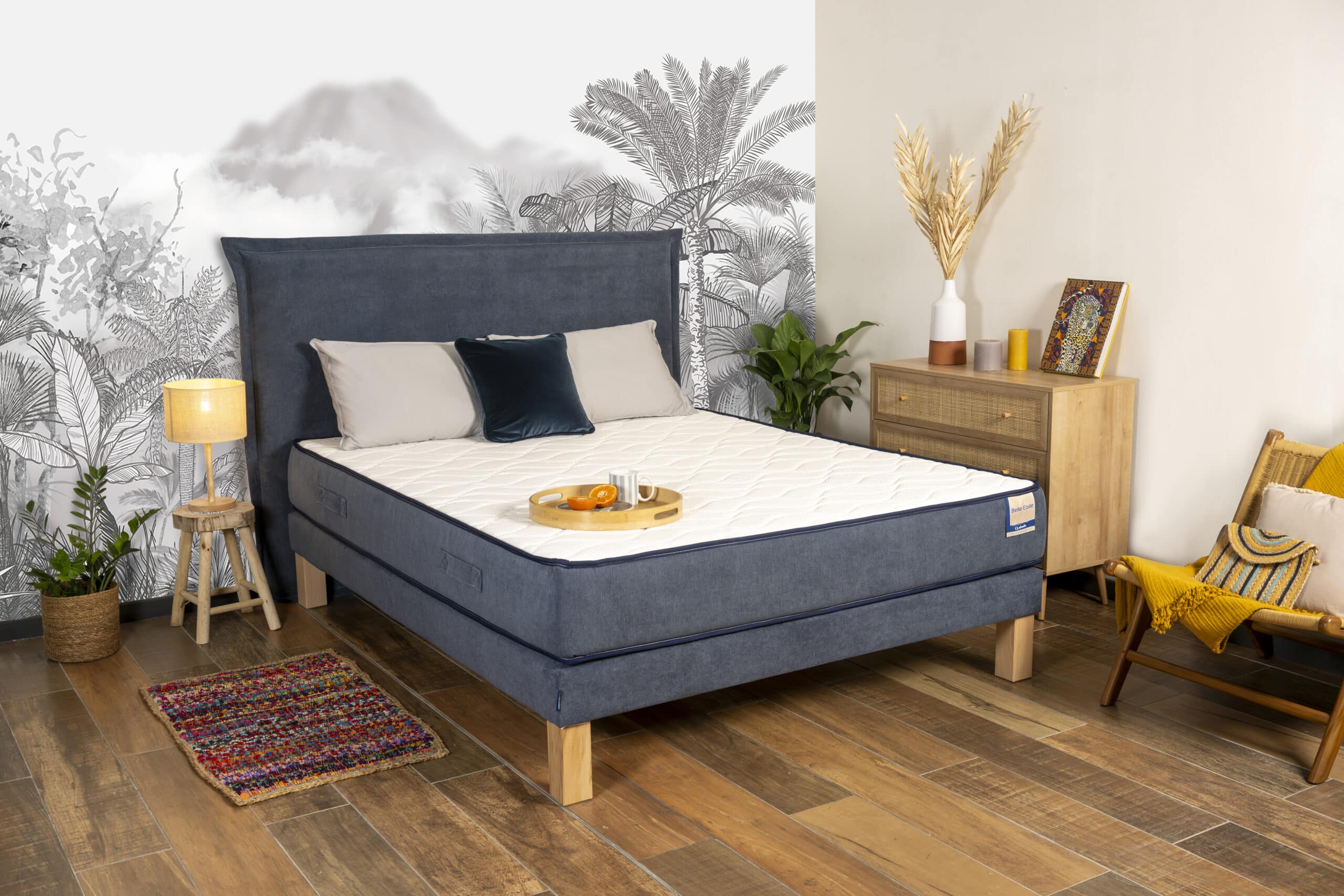 ABADIE Horizon Belle Étoile matelas mémoire de forme 24 cm ferme